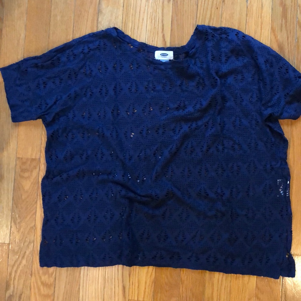 Semi-sheer T-shirt